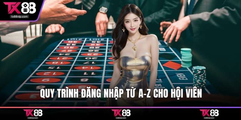 Quy trình đăng nhập từ A-Z cho hội viên